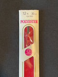 Zipper 12" Polyester Coil - Various Colors