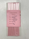 3 3/8 YD Acetate/Rayon Satin Ribbon Vintage - Pink
