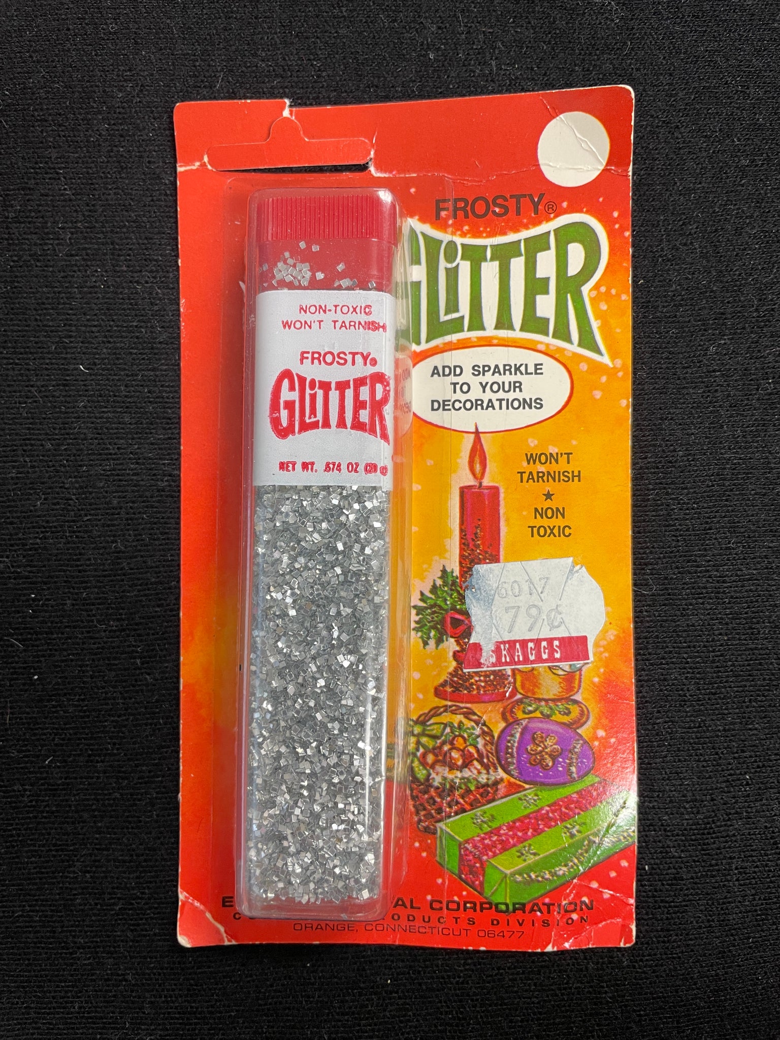 Glitter Chunky Vintage - Silver Metallic