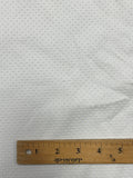 Cotton Twill with Grip Dots - White with White Dots
