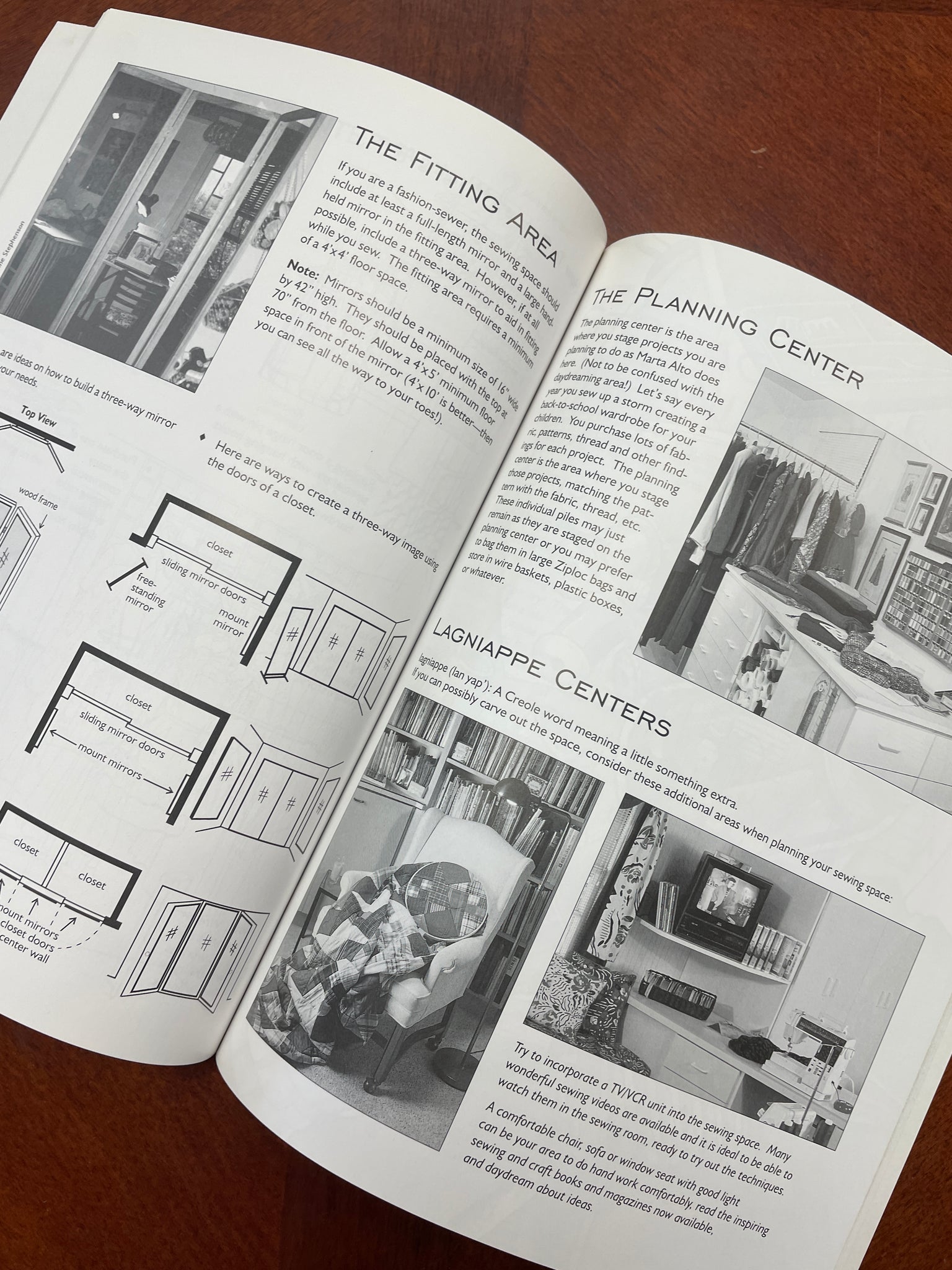 1996 Decorating Book - "Dream Sewing Spaces"