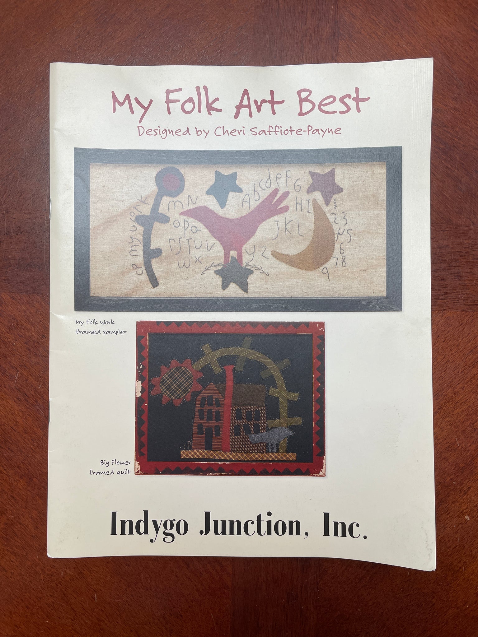 2002 Applique and Quilting Book - "My Folk Art Best"