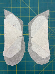 SALE Tailoring Shoulder Pads for Boys or Petite Women - Hymo and Cotton Batting