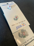 Buttons Resin Set of 3 - Roses