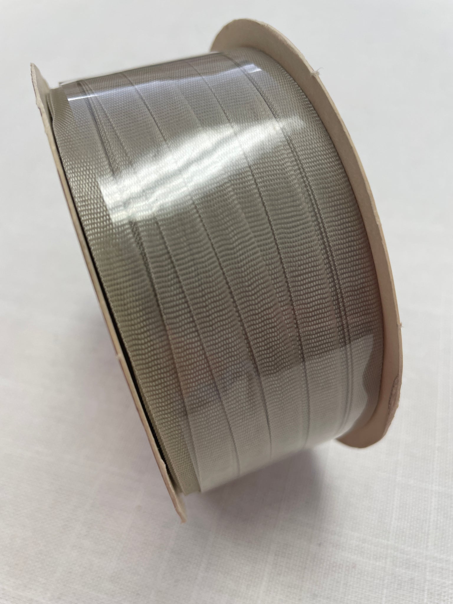 SALE Polyester Knitting Ribbon Vintage - Tawny Beige