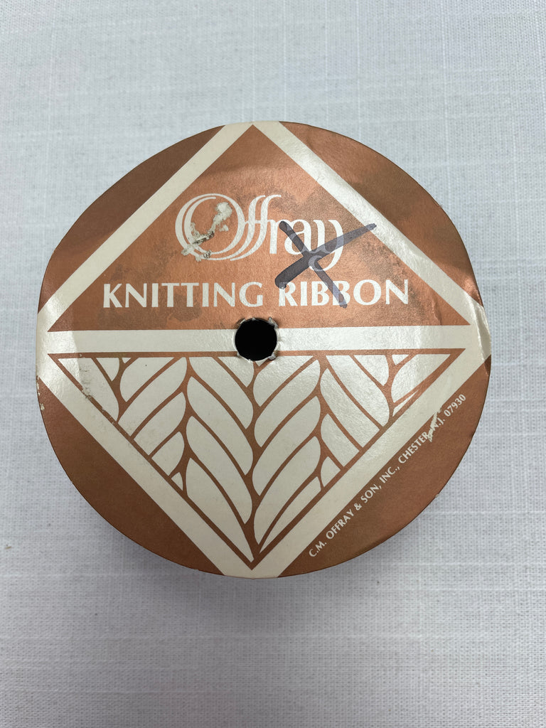 Polyester Knitting Ribbon Vintage - Blue Mist