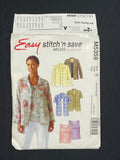2007 Stitch 'n Save 5359 Sewing Pattern - Adult Shirts and Tank Top FACTORY FOLDED