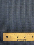 1 YD Tie Silk Plaid - Black, Dark Blue and Light Gray