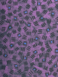 Polyester Vintage - Purple with Black and Bright Blue