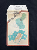 1981 Simplicity 9926 Sewing Pattern - Baby Car Seat Cover and Changing Pad FACTORY FOLDED