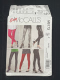 2010 McCall's 6173 Sewing Pattern - Adult Knit Leggings FACTORY FOLDED