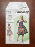 2021 Simplicity 9294 Pattern - Dress FACTORY FOLDED
