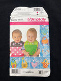 2010 Simplicity 2468 Sewing Pattern - Baby Bibs FACTORY FOLDED