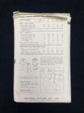 1950's Advance 7803 Sewing Pattern - Child's Pajamas