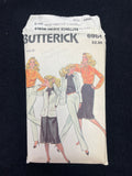 1980's Butterick 6984 Sewing Pattern - Jacket, Blouse, Skirt and Pants