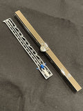 Metal Purse Frame 7.5" Wide - Gold, Silver, or Gunmetal Gray