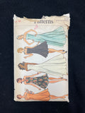 1970's Vogue 8567 Sewing Pattern - Adult Dresses