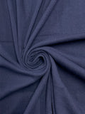 1 YD Cotton Knit - Navy Blue