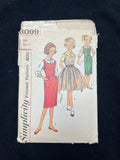 1959 Simplicity 3099 Sewing Pattern - Girl's Jumper