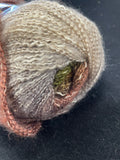 Yarn Cotton/Acrylic - Variegated Browns, Oatmeal, Green and Gray