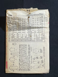 1960's Simplicity 4189 Sewing Pattern - Juniors' Pajamas and Nightshirt FACTORY FOLDED