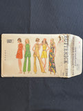 1970's Butterick 5781 Sewing Pattern - Adults' Dress, Tunic, and Pants FACTORY FOLDED