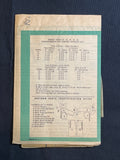 1960's Mail Order 4978 Sewing Pattern - Adults' Dresses FACTORY FOLDED