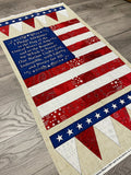 2/3 YD Cotton Panel - Pledge of Allegiance