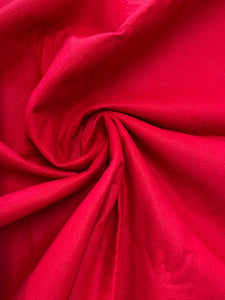 1 YD Synthetic Felt Remnant - Red
