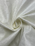 Cotton/Poly Seersucker - White