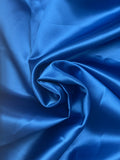 2 YD Polyester Satin Vintage - Royal Blue