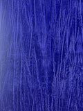 13 YD Rayon Crushed Velvet - Royal Purple
