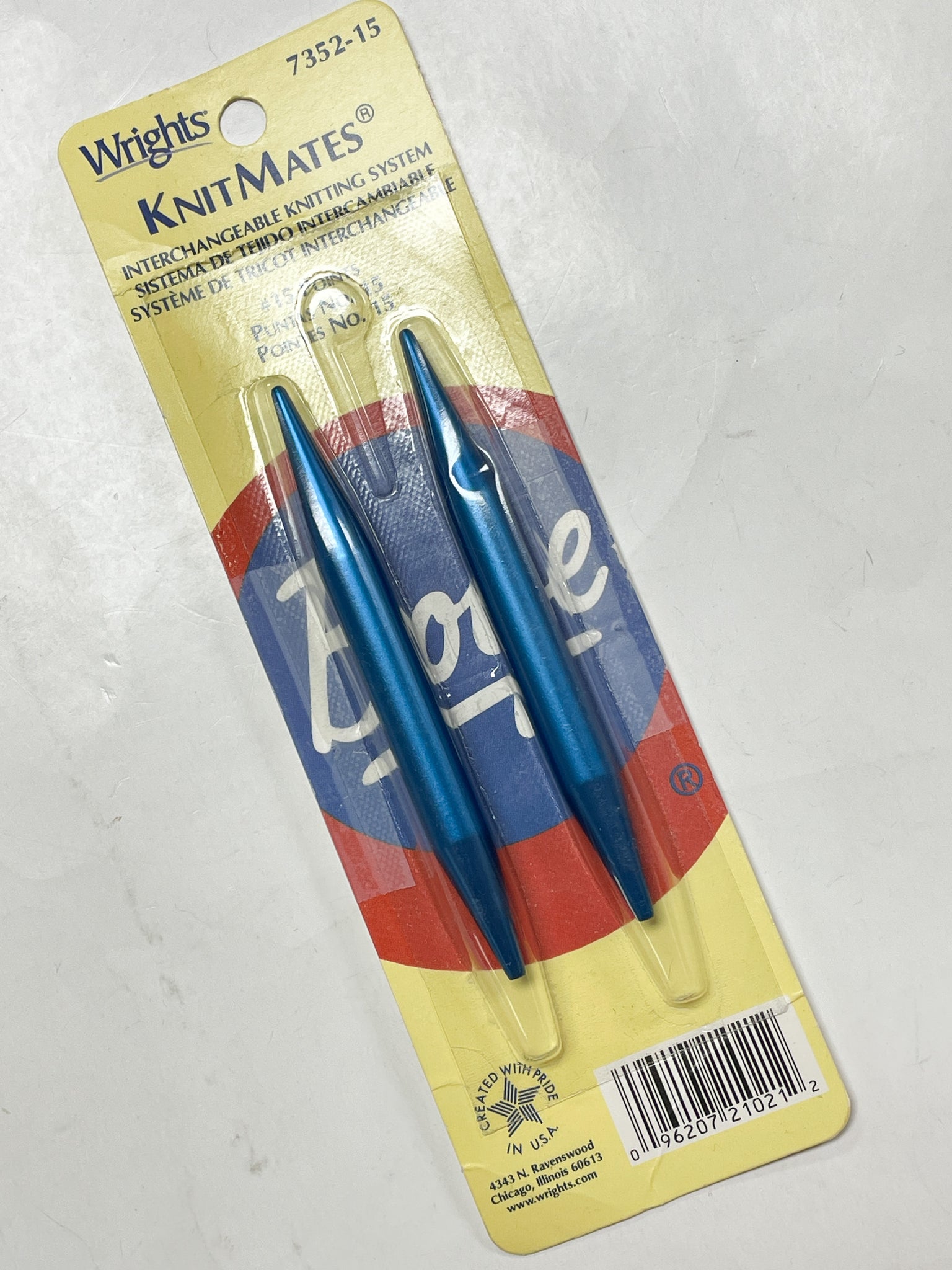 Interchangeable Knitting Needles - Metal Size 15