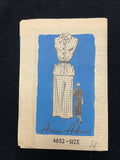1950's Anne Adams 4652 Sewing Pattern - Adult Bodice and Skirt