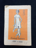 1971 Anne Adams 4781 Sewing Pattern - Adult Skort Dress
