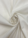 3 1/2 Poly/Cotton Slub Weave - Off White