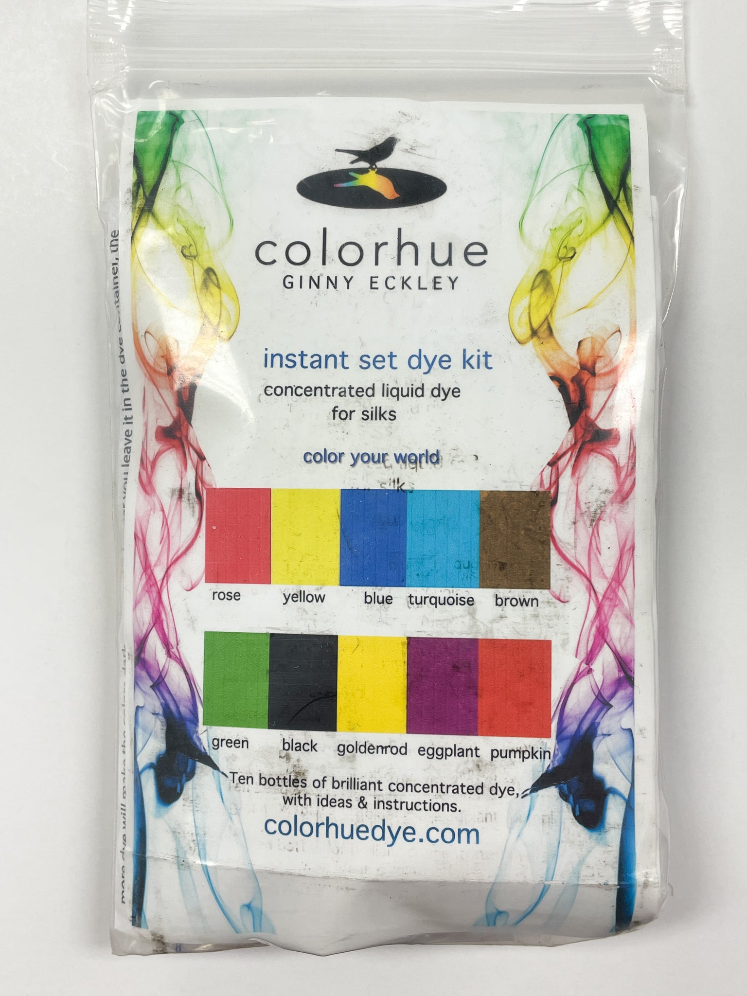 Silk Dye Kit - 10 Colors