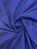 2 3/8 YD Polyester Blend - Royal Blue