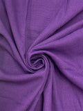 3 YD Polyester "Linen Weave" - Purple