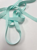 SALE 4 1/3 YD Polyester Grosgrain Ribbon - Aqua