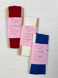 Bias Tape Bundle - Red, White and Blue