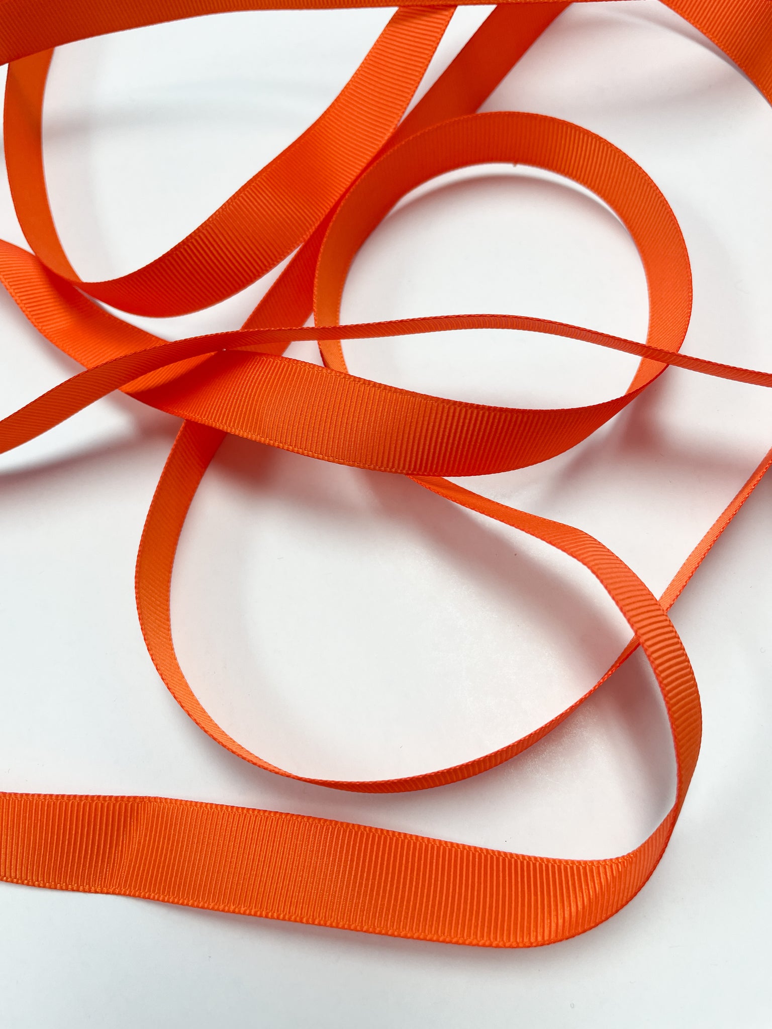 4 3/8 YD Polyester Grosgrain Ribbon - Orange