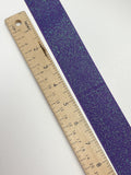 3 YD Polyester Grosgrain Ribbon - Purple with Iridescent Glitter