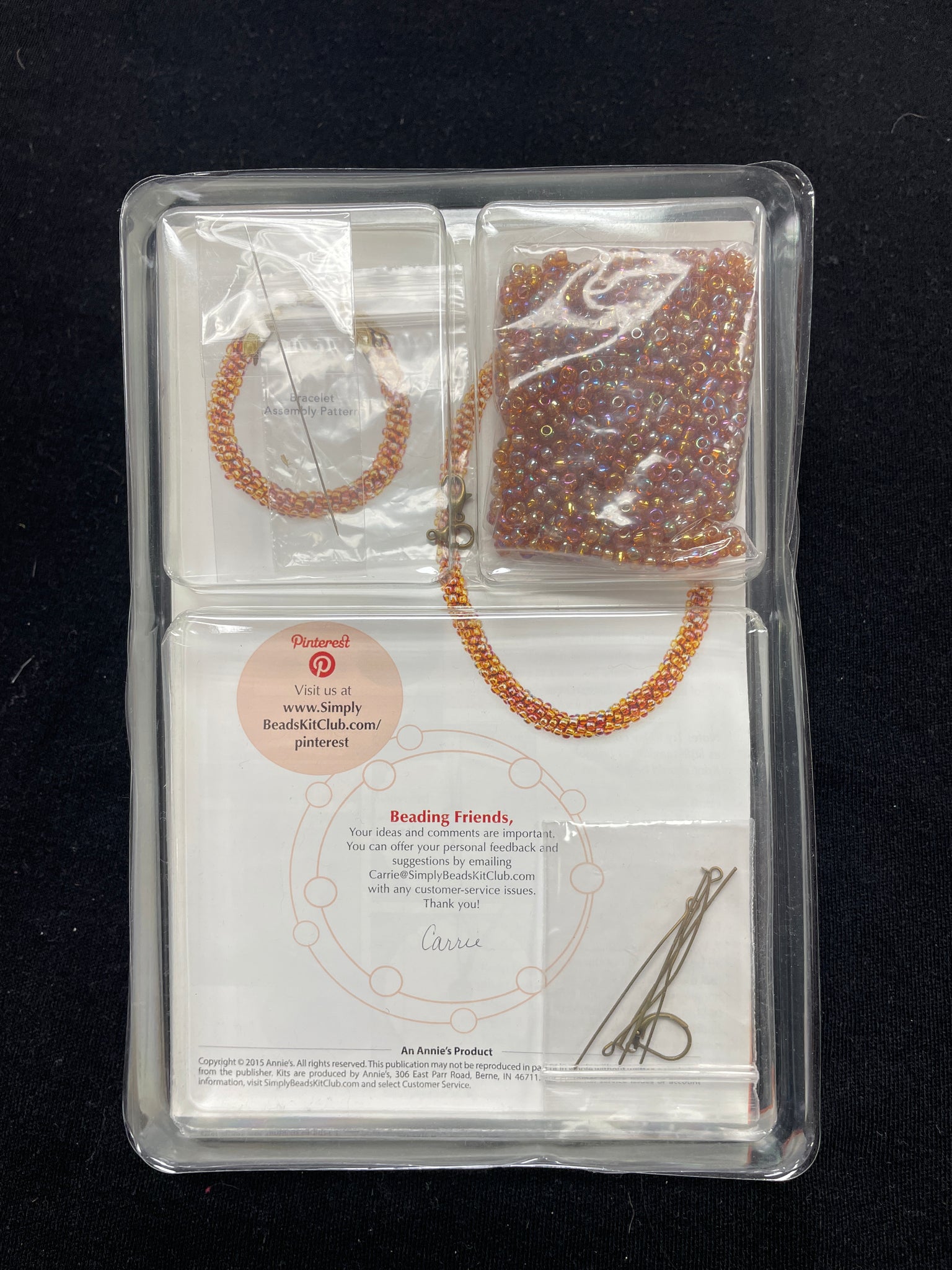 Annie's Simply Beads Kit of The Month Club BD085 - "Braided With Kumihimo"