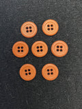 Buttons Plastic Set of 6, 7, or 8 - Green or Tan