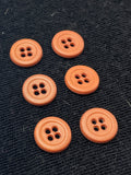 Buttons Plastic Set of 6, 7, or 8 - Green or Tan