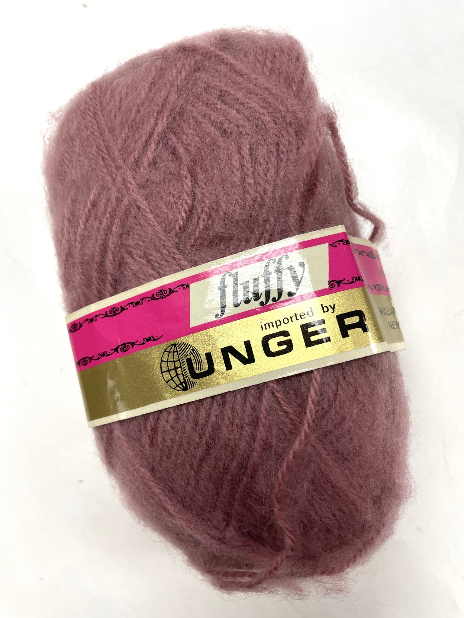 Yarn Acrylic Vintage - "Fluffy" Mauve