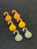 Buttons Plastic Set of 6 - Crookneck Squash