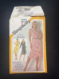 1981 Simplicity 9956 Sewing Pattern - Adult Dress