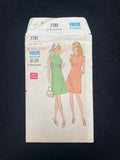 1970's Vogue 7741 Sewing Pattern - Adult Dresses FACTORY FOLDED